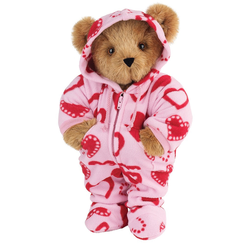 15 In. Hoodie-Footie Sweetheart Bear