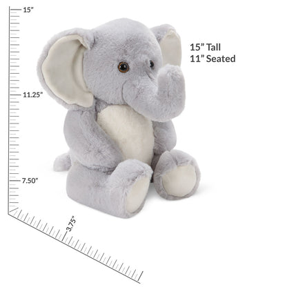 15 In. Cuddle Chunk Elephant