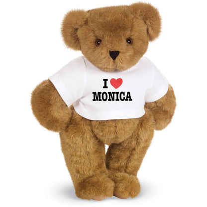 15 In. I HEART You Personalized T-Shirt Bear