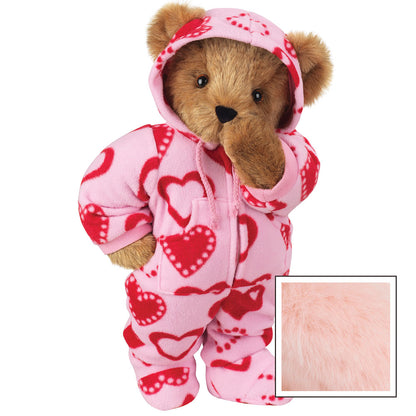 15 In. Hoodie-Footie Sweetheart Bear