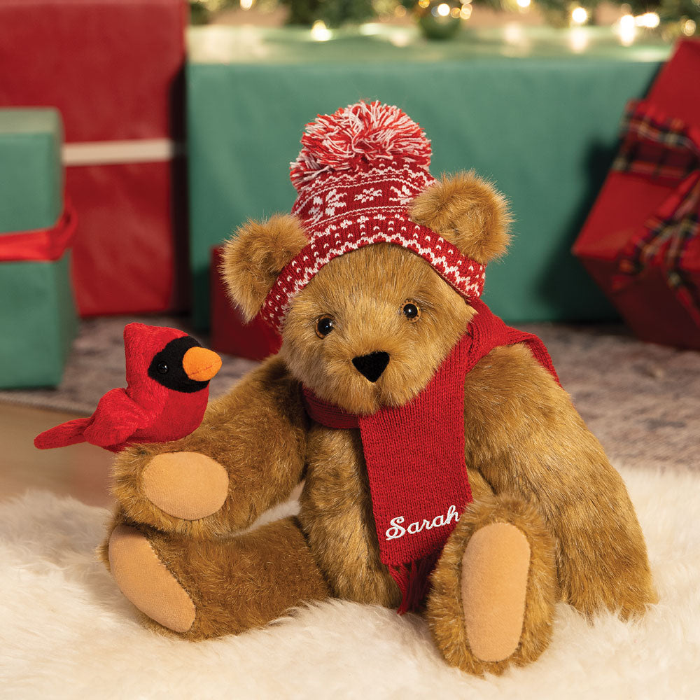 15 In. Season's Greetings Bear