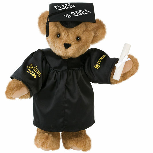 15 In. Class of 2024 Graduation Bear in Black Gown