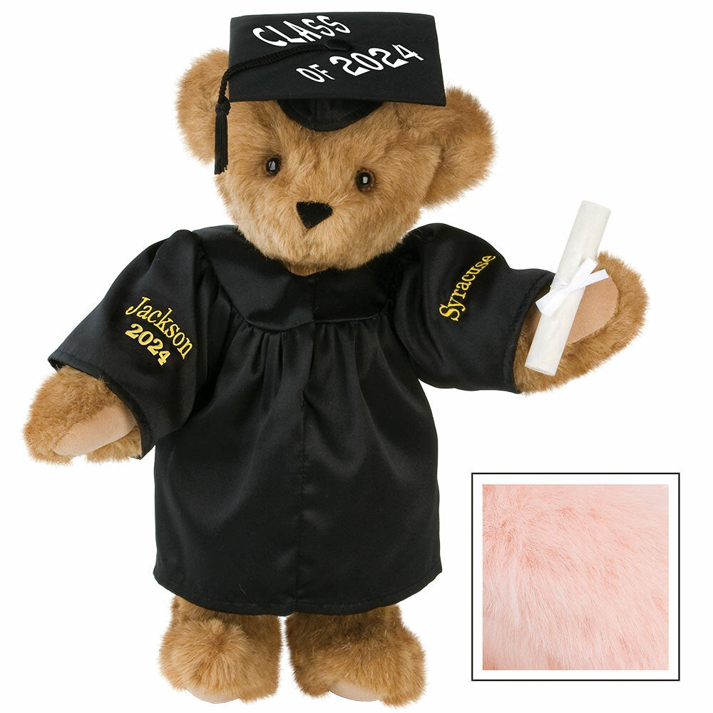 15 In. Class of 2024 Graduation Bear in Black Gown