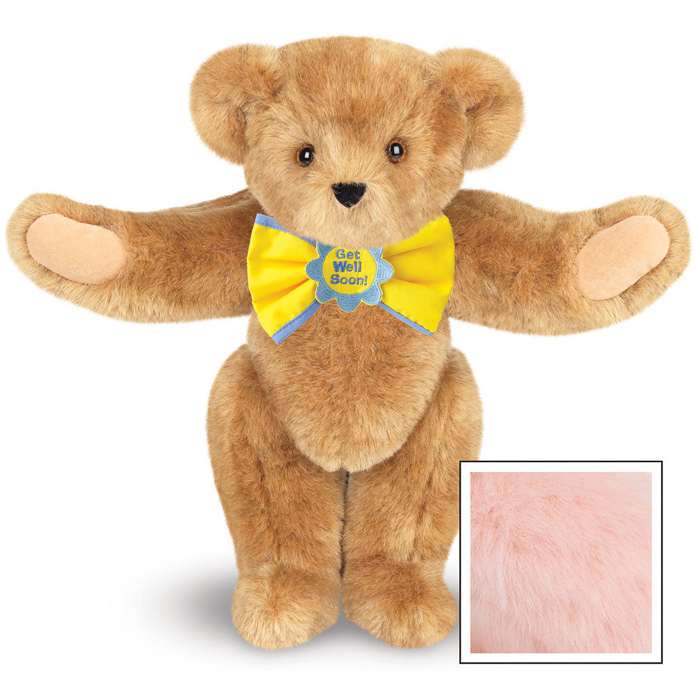 15 In. Get Well Bow Tie Bear