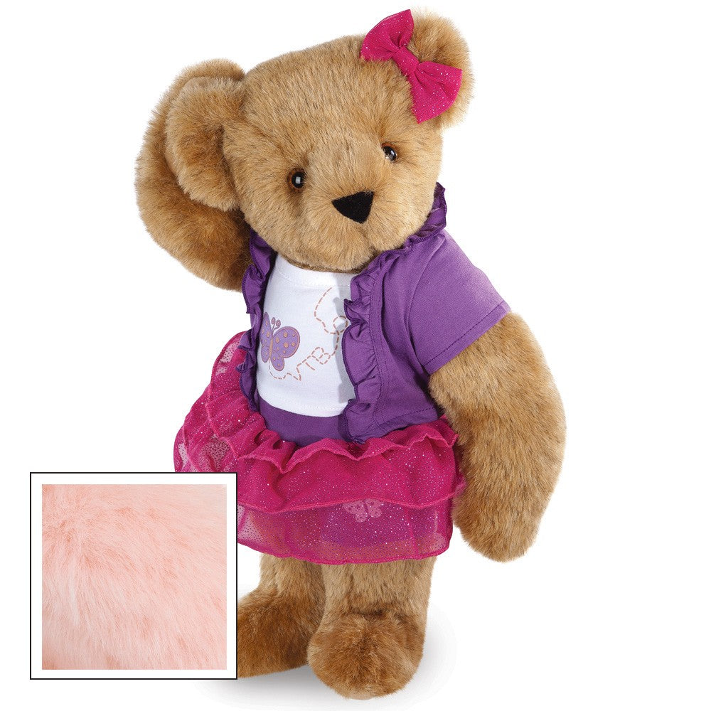 15 In. Glitter Whimsy Bear