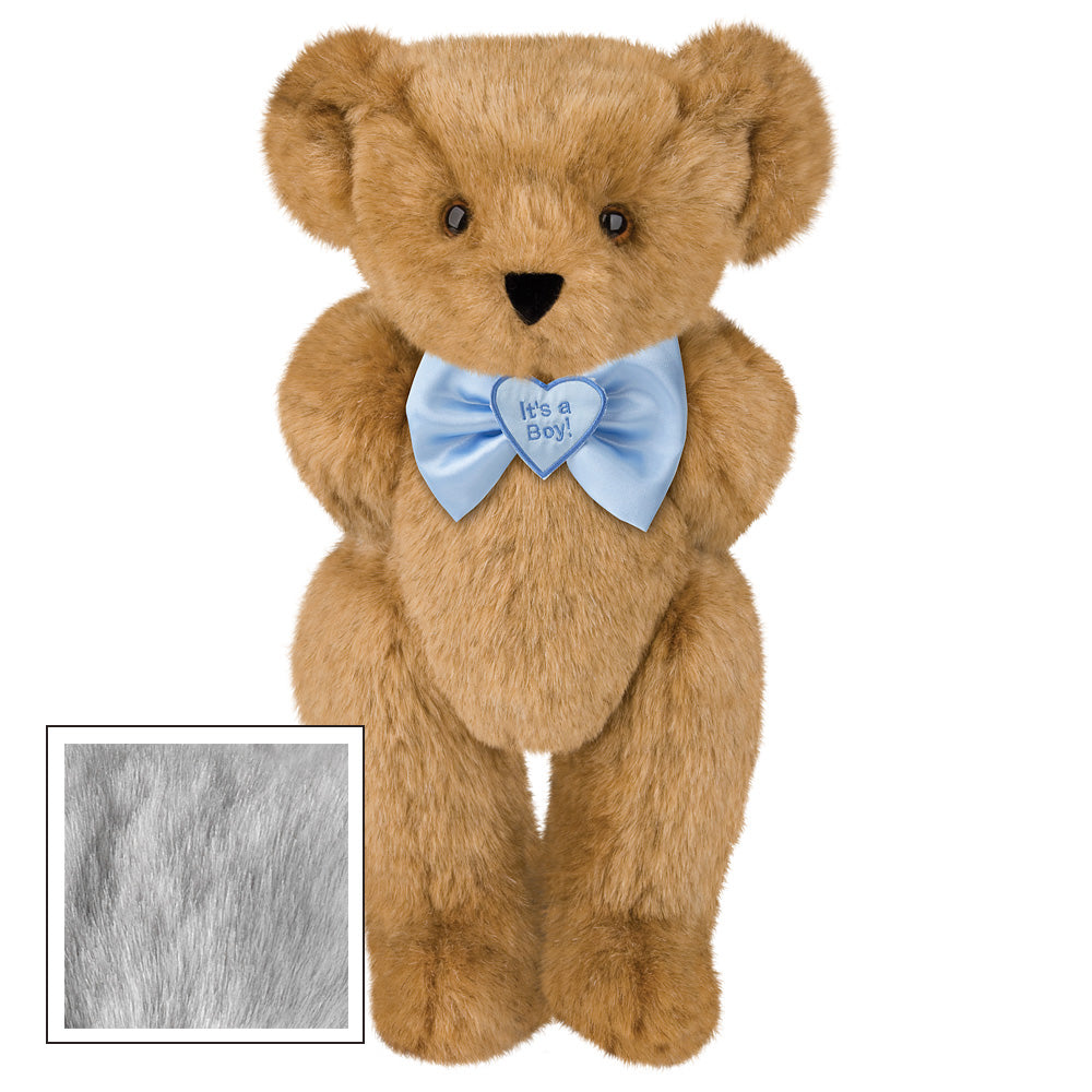 15 In. It's a Boy! Bow Tie Bear