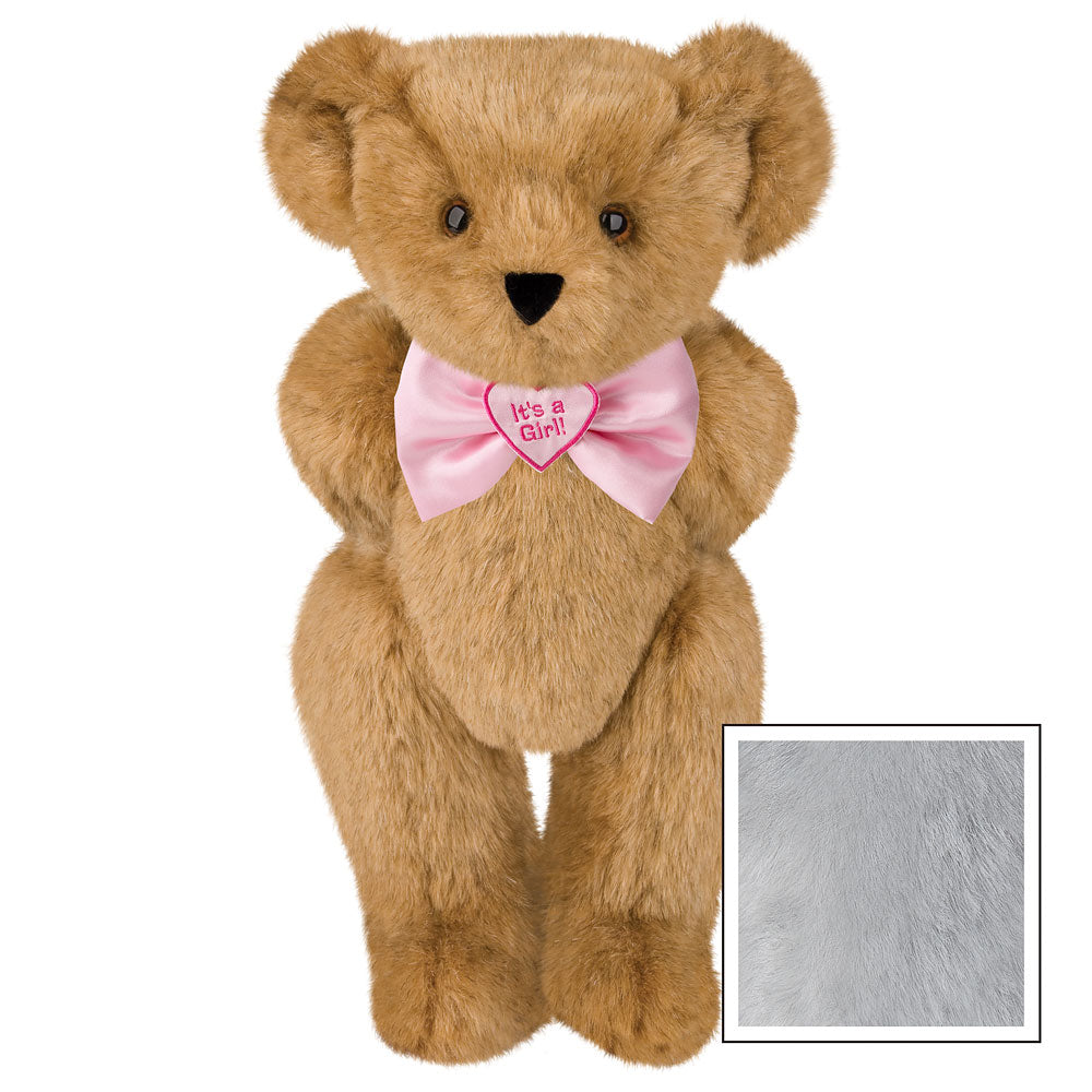 15 In. It's a Girl! Bow Tie Bear