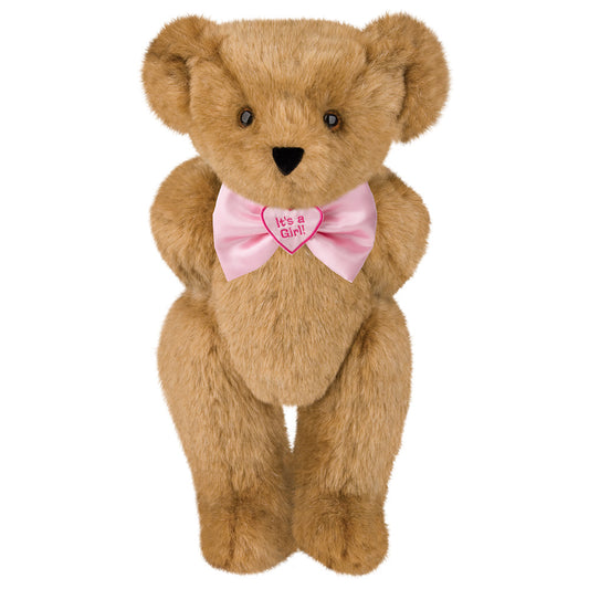 15 In. It's a Girl! Bow Tie Bear