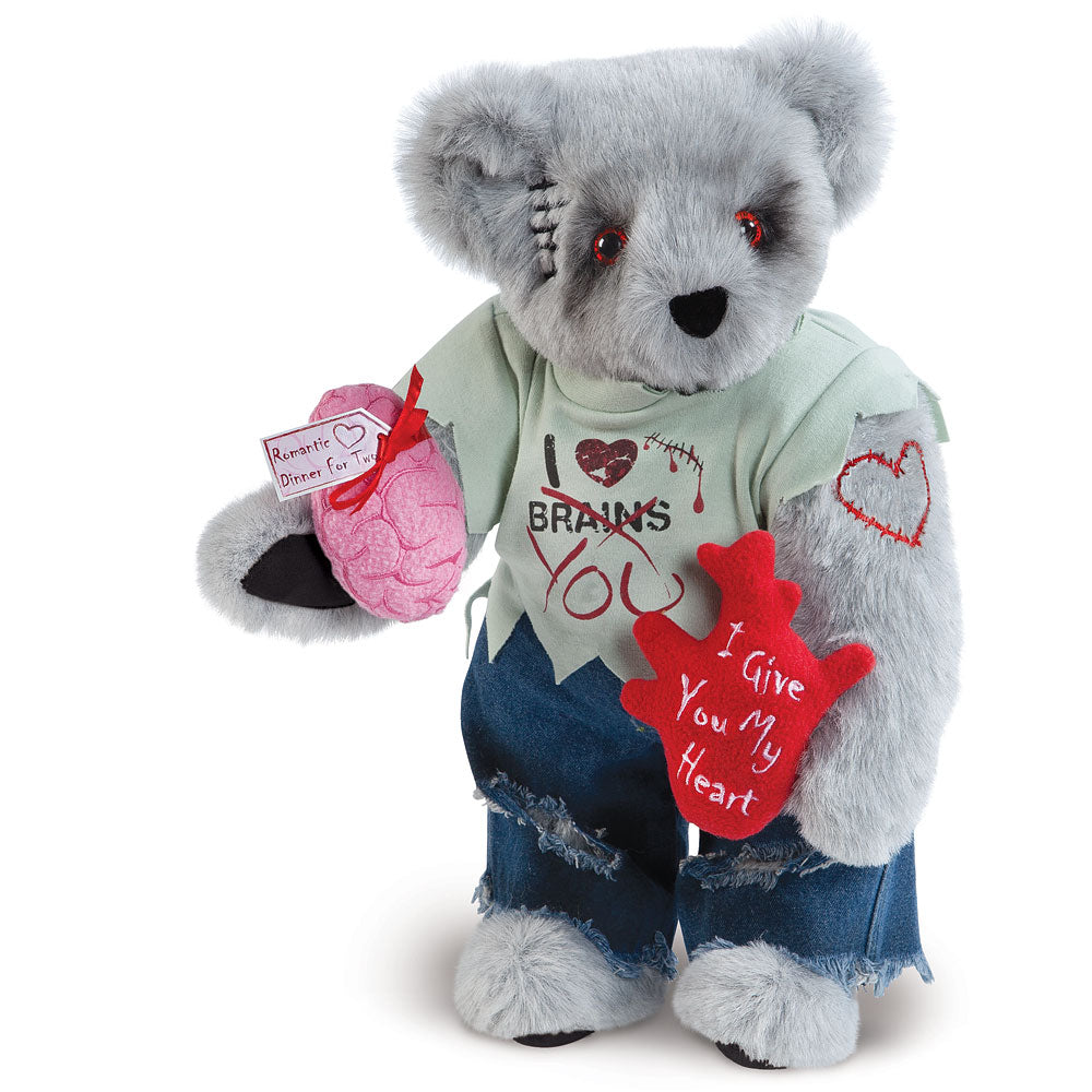 15 In. Zombie Love Bear