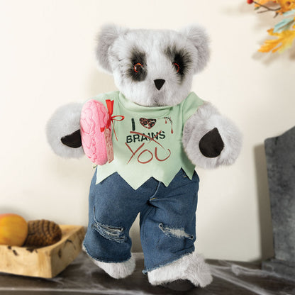 15 In. Zombie Love Bear