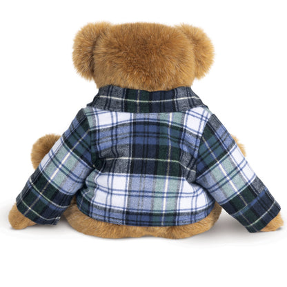 15 In. Vermont Flannel Bear, Campbell Plaid